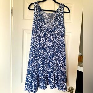 Lilly Pulitzer KRISTEN Flounce Dress KRILLIN IT L EUC